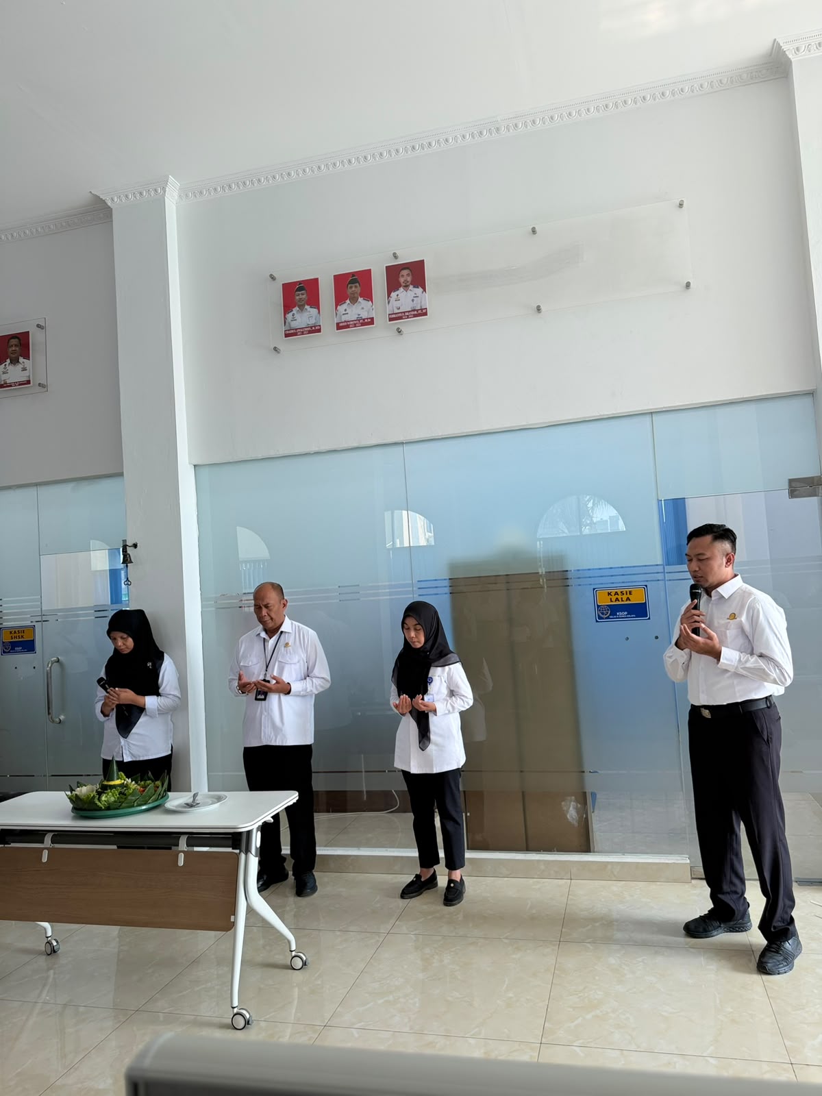 Syukuran sederhana tumpeng di KSOP Sunda Kelapa Harhubnas tahun 2026